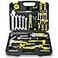DOWELL 61Piece Tool Set Kit Mechanic Tool Set Socket Wrench Set Auto Repair Household Repair Hand Tool Kit with Plastic Tool Box Storage Case