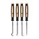 Mayhew Tools 60003 CatsPaw Mini Hook and Pick Set ChromeVanadium 4Piece Set