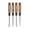 Mayhew Tools 60003 CatsPaw Mini Hook and Pick Set ChromeVanadium 4Piece Set