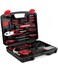 KingTool Home Repair Tool Kit 149 Pieces Basic Home Repair Tool Set General Mechanic Tool Set General Household Tool Kit with Plastic Toolbox Perfect for Homeowner Office College Repairs