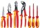 Knipex 989826US 7Piece 1000V Insulated High Leverage Pliers Cutters and Screwdriver Commercial Tool Set