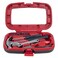 Stalwart 15Piece Tool Set Household Tool Kit with Hammer MultiBit Screwdriver Set Pliers Wrench Tools and Equipment for DIY Projects by Red