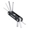 Topeak XTool 11Function Folding Bike MultiTool Compact Portable Bicycle Repair Kit with Allen Torx and Phillips Wrenches Durable Chrome Vanadium Steel Construction