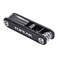 Topeak XTool 11Function Folding Bike MultiTool Compact Portable Bicycle Repair Kit with Allen Torx and Phillips Wrenches Durable Chrome Vanadium Steel Construction