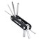 Topeak XTool 11Function Folding Bike MultiTool Compact Portable Bicycle Repair Kit with Allen Torx and Phillips Wrenches Durable Chrome Vanadium Steel Construction