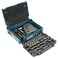Makita E08713 120 Piece Maintenance Set Supplied in a Makpac Case