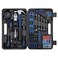 CARTMAN 152Piece Basic Household Hand Tool Setwith Toolbox Storage Case All Purpose Home Tool Kit Includes Essential Tools for Office College Repairs Blue