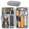 Hi-Spec HiSpec 30pc Magnetic THandle Ratchet Wrench and Screwdriver Set Small Compact Hand Tool Kit Set with Sockets for Home Car Office Toolkit Starter Repairs in a Portable Tool Box Case