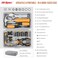 Hi-Spec HiSpec 30pc Magnetic THandle Ratchet Wrench and Screwdriver Set Small Compact Hand Tool Kit Set with Sockets for Home Car Office Toolkit Starter Repairs in a Portable Tool Box Case