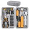 Hi-Spec HiSpec 30pc Magnetic THandle Ratchet Wrench and Screwdriver Set Small Compact Hand Tool Kit Set with Sockets for Home Car Office Toolkit Starter Repairs in a Portable Tool Box Case