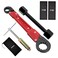 Vorhixa 6 Pcs Plumbing Tools Kit with Angle Stop Wrench 12Inch Compression Sleeve Puller Professional Plumbers Wrench Sandpaper and Storage Bag for FrozenCorroded Angle Stop