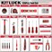 KITLUCK 138piece Home Tool Kit Household Hand Repair Tool Set for men Portable Basic Tool box Set with Tools Screwdriver Plier Wrench Socket Harmer Rule etc for Home and Car
