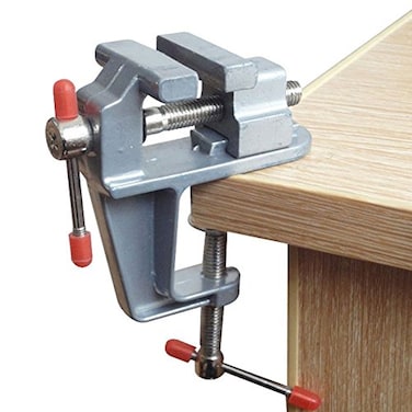 Sourcemall Mini Bench Vise Small Table Clamp Hobby Craft Repair Tool Clamping Range 012inch
