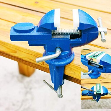 MYTEC Mini Home Vise nylon jaws ClampOn Vise 20