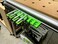 ToolCurve Quick Clamp Rack Compatible with Festool MFT3 Table Green