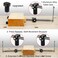 ViewReal 2 Pack Bench Dog Clamps 34 Adjustable Dog Hole Clamp with 4 Pack NonSlip Bench Dogs Upgraded QuickShift Structure MFT Table Compatibility