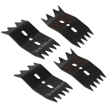 O'SKOOL OSKOOL 4Piece Slab Clamping Dogs Slab Flattening Dogs 2 Designs with 45 Pointed Teeth For Woodworking CNC Panel Processing CAV012