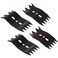 O'SKOOL OSKOOL 4Piece Slab Clamping Dogs Slab Flattening Dogs 2 Designs with 45 Pointed Teeth For Woodworking CNC Panel Processing CAV012