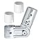 eoere 10 Sets Adjustable Pivot Angle Pipe Fittings Connector Fits 34 EMT Conduit with PE Adapter Shims