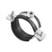 uxcell Adjustable Pipe Bracket Clamp 1916 40mm Wall Ceiling Mount Iron Pipe Strap Support 10pcs