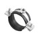 uxcell Adjustable Pipe Bracket Clamp 1916 40mm Wall Ceiling Mount Iron Pipe Strap Support 10pcs