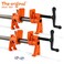 PONY PRO 2Pack HeavyDuty Wood Gluing Pipe Clamp Fixture for 34 Inch Black Pipe