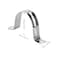 MUKCHAP 100 PCS 2 Inch U Pipe Strap M50 Stainless Steel Bracket Clamp for PVC Pipe 50mm
