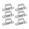 SiegYma 30x30mm Square Tube Clamps 304 Stainless Steel UBolt Pipe Clamp Rustproof Heavy Duty Mounting Clip for Fence Dog Kennel DIY Project 6PCS 30x30mm