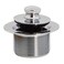 Westbrass D332426 112 NPSM Pull Drain Bathtub Plug Coarse Thread Polished Chrome