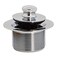 Westbrass D332426 112 NPSM Pull Drain Bathtub Plug Coarse Thread Polished Chrome