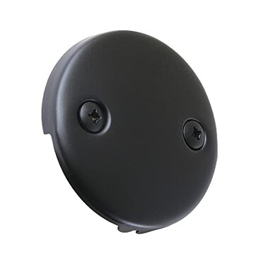 Kingston Brass DTT100MB Bathtub Overflow Plate Matte Black