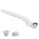 YYinno Flexible Bathtub Drain Pipe Upgraded Noleak Low Profile 1 12 P Flat Drainage Pipe Kit Flat P Trap Freestanding Tub Drain FlexDrain for Bath