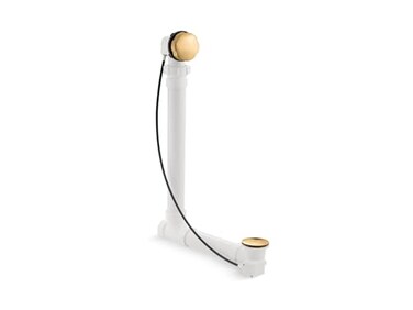 Kohler 72132MB Clearflo Cable bath drain with PVC tubing