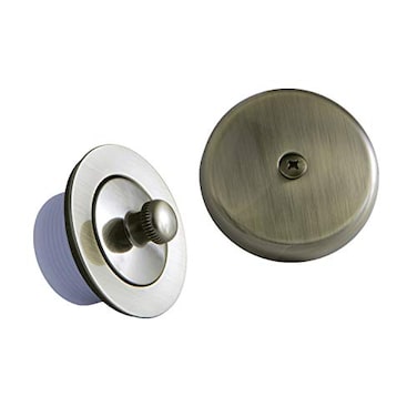 Kingston Brass DLT5301A3 Lift Turn Tub Drain Kit Antique Brass