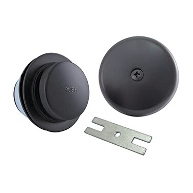 Kingston Brass DTT5302A5 Match TouchToe Tub Drain Kit Oil Rubbed Bronze OilRubbed Bronze