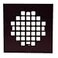 Westbrass D206SQG12 414 Square Shower Drain Cover Oil Rubbed Bronze 1Pack