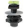 Ebbe E4024 PVC Three Piece Drain Assembly 2Inch Black