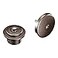 Moen PushNLock OilRubbed Bronze Tub and Shower Drain Kit with 112 Inch Threads Drain Plug and Overflow T90331ORB