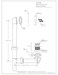 Westbrass 59324412 14 x 112 White Tubular Bathtub Waste Overflow Assembly with TipToe Drain Plug and 2Hole Faceplate 1Pack Oil Rubbed Bronze