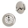 Westbrass R9205 318 Trip Lever Tub Trim Set with 2Hole Overflow Faceplate Polished Nickel