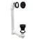 Westbrass 493244H12 14 Sch 40 PVC Bath Waste Overflow Assembly with Illusionary Faceplate and TipToe Drain Plug Oil Rubbed Bronze