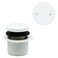 Westbrass D93250 112 TipToe Bathtub Drain Trim with TwoHole Overflow Powder Coat White