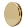 Westbrass Floating NoHole Overflow Faceplate Polished Brass D980R01