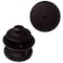 Westbrass Twist Close Tub Trim Set with OneHole Overflow Faceplate Oil Rubbed Bronze D9412