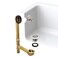 Westbrass D32320G26 14 Bath Waste Assembly with Trip Lever and Beehive Strainer Drain Plug Polished Chrome