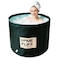 UINERAGI Portable Bath Tub for Adults Large 88 Gal Foldable Soaking Bathtub for Hot SPA and Ice Bath Ideal for Fast Muscle Recovery Cold Water Therapy No Installation IceHot Universal