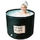 UINERAGI Portable Bath Tub for Adults Large 88 Gal Foldable Soaking Bathtub for Hot SPA and Ice Bath Ideal for Fast Muscle Recovery Cold Water Therapy No Installation IceHot Universal