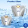 Anglekai 4Pack Ice Bath Bags Reusable 10L Freezer Water Bags for Ice Bath Collapsible Bathtub Freezer Water Cold Plunge Silver 136 x 125 inches 173 x 14 inches