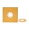 Schluter Kerdi Prefabricated Sloped Shower Tray Waterproof Ready to Tile Lightweight Polystyrene 60 Length 60 Width Center Outlet Position KST1525