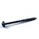 Kreg BlueKote PocketHole Screws SMLC2B250 Weather Resistant Pocket Screws 2Inch Coarse Thread MaxiLoc Head Outdoor 250 Count